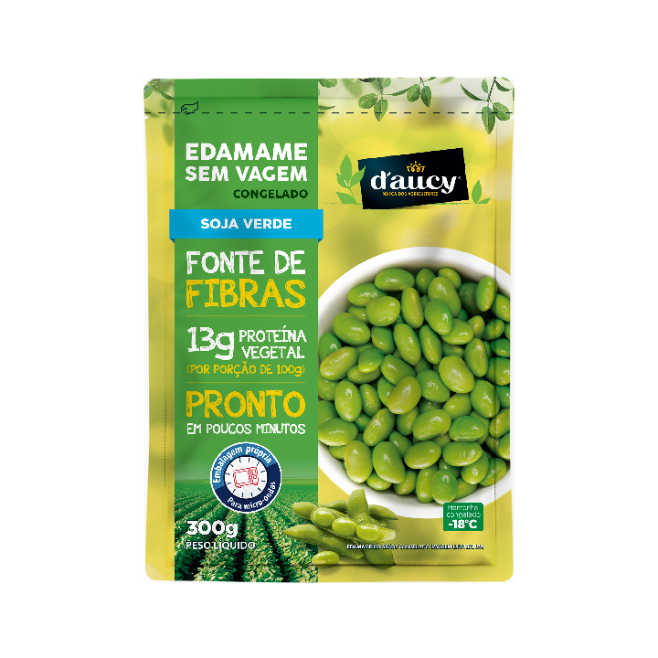 Edamame s/ Vagem Cong 300g - Daucy